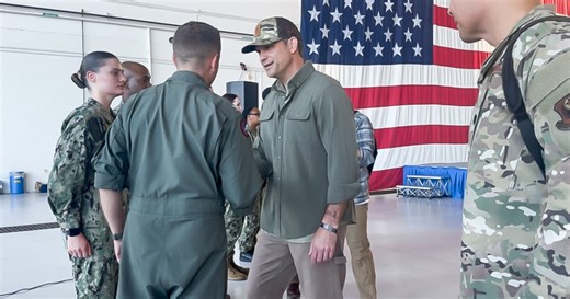 Hegseth leads Oceana oath ceremony for new recruits, announces new barracks investment