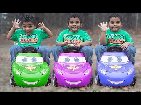 LIGHTNING MCQUEEN WHERE ARE YOU? Goo Goo Gaga Learn and Play with Colors