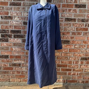 Gallery vintage Nordstrom navy floor length coat / 10 / Excellent condition