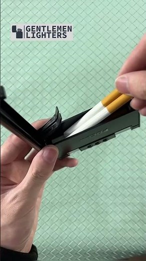 Automatic cigarette case / cigarette holder with in built lighter. Cool and unique gadgets #gadgets