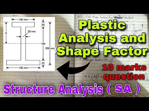 Plastic analysis and shape factor || Structural Analysis || SA || Civil Xpose