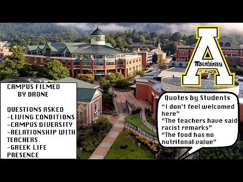 APP STATE UNIVERSITY TOUR| WHY THOSE CHOSE APP STATE| RELATIONSHIP WITH TEACHERS| CAMPUS DIVERSITY