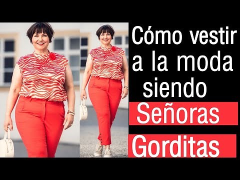👉COMO VESTIR SI ERES UNA SEÑORA GORDITA DE 50 60 Y 70 AÑOS MODA PARA SEÑORAS GORDITAS ROPA DE MODA
