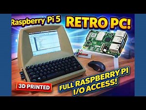 I Built the Ultimate Retro Raspberry Pi 5 Case (Full I/O Access!)