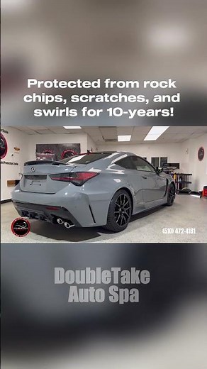 Lexus RCF | Full PPF + Ceramic Coating Explained by DoubleTake Auto Spa in Fremont