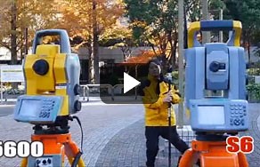 トータルステーション Trimble5600 対 S6 自動追尾性能比較 | 製品紹介情報 || トリンブルパートナーズ九州