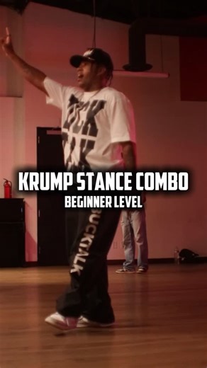 OXY | Krump Teacher on Instagram: "Starting your Krump Journey? 📕 Here’s a drill I use for stances, building comfort and stability. Pick any song and try this out. Different songs give different energy, and pacing, so adjust the feeling to match the song you choose. 🧢: @brawl_street_wear 👕👖: @buck_talk @bucktalk_sf 🎧: @pluton_beats - WYL2PAG (Endgame: World Edition Album) #agentofkrump #krump #krumptips"