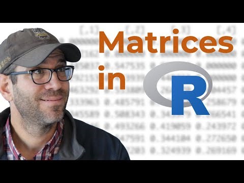 Creating and using a matrix using base R (CC172)