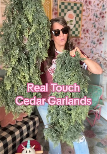 Replying to @J F I’m always truthful about cedar garlands - always! #garlands #christmasgarland #garland #tiktokshopfalldealsforyou