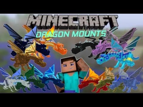 How to tame every dragon in dragon mounts | Minecraft