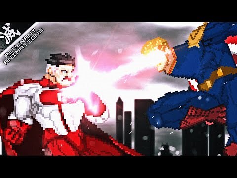 Omni-Man VS Homelander | Sprite Animation