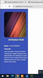 How to Create a Responsive Animated Sidebar In HTML + CSS + Bootstrap