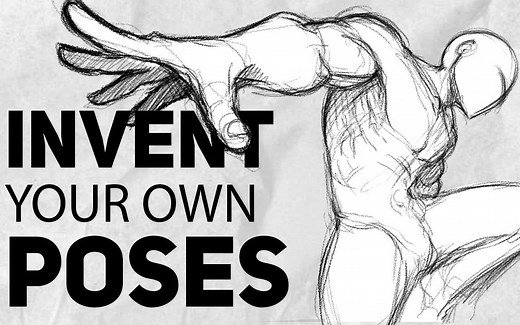 如何绘制自己的姿势（从头开始）| 绘画教程 | DrawlikeaSir