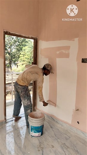 Asian paint Royal glitz (SA15) colour paint apply for 1st cote #shorts #viral #painting #trending