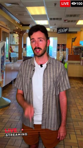 buying food at McDonald’s through an Arby’s