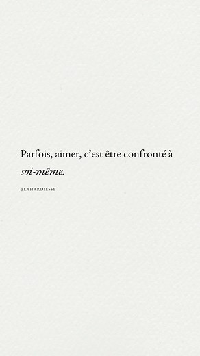97K views · 2.8K reactions | Parfois, aimer, c’est être confronté à...