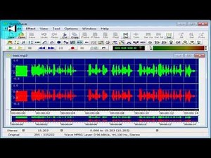 شرح وتفعيل برنامج GoldWave لعمل مؤثرات صوتيه