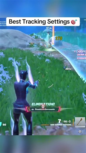 The Best Tracking Settings 🔥🎯 #config #aim #fortniteconsole #fortnitesettings #viral