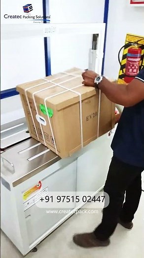 Automatic Carton Box Packing machine - Strapping Machine