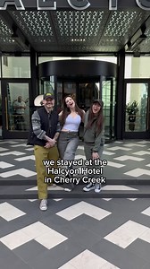 Friends! I’m partnering with Halcyon, a hotel in Cherry Creek (*might I add the chic-est one - my jaw was on the floor the whole time!) — it’s a take on modern luxury with a twist of staying at your best friend’s welcoming home in Colorado, which was perfect for us as we were on a besties trip celebrating @fionarene’s birthday in Denver!!! I can’t recommend this hotel enough. It had flare, style, class — all things I don’t have! 🤣 We loved the heated pool, the Gear Garage (where you can borrow 
