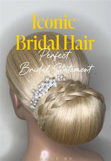 Elegant Bridal Updo Tutorial