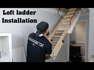 How To Install Wooden Loft Ladder & Extend Loft Hatch | E...