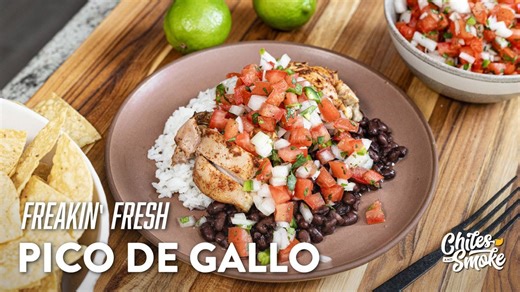 Fresh and easy pico de gallo you will make on repeat