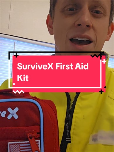 Check out the SurviveX Small First Aid Kit. perfect for #construction and other #work sites. #sar #survival #firstaid