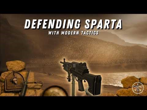 100 Modern Troops Vs 300,000 Persians - Tactical Analysis of "300"
