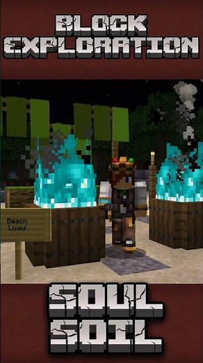 What's Soul Soil? #blockexploration #minecraftguide #minecrafthowto #minecraftutorial