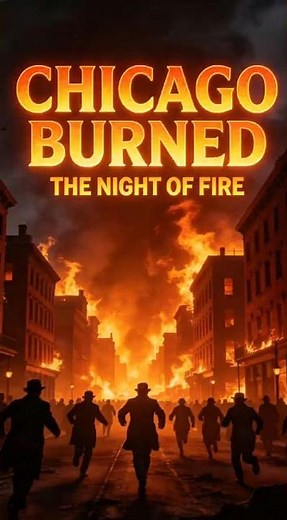 The Night Chicago Burned | The Great Chicago Fire. #disasterhistory #americanhistory