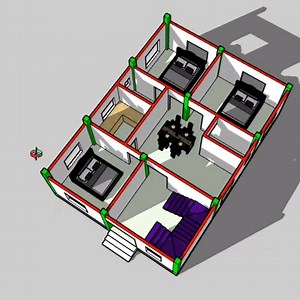 2M views · 44K reactions | 25x35 house plan || 3 bedrooms house plan #houseplan #house #homeplan #3dhouseplan #naksha #ghar | Civil Engineer Muntazir | Facebook