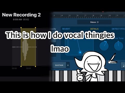 How I do fnf vocals on GarageBand