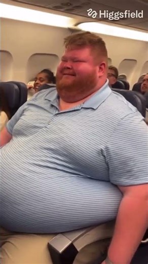 Airplane Fart Chaos 😳 “Open a window!” | AI Comedy Short