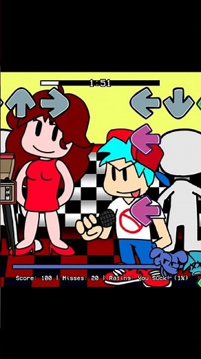 FNF: VS ANIMATRONICS (death screen) #shorts