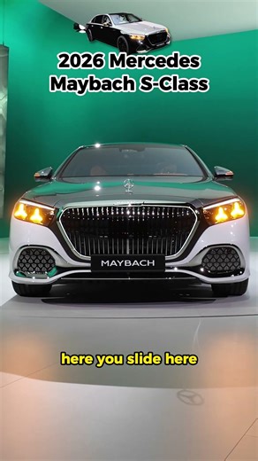 Electrified doors in the 2026 Mercedes Maybach 🚪!