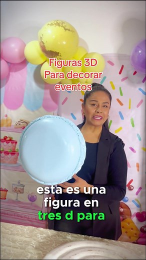 Figuras 3D para decorar eventos