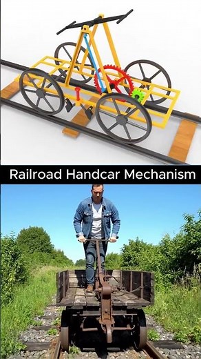 How Did People Move Trains Without an Engine? 🚂 | Railroad Handcar Mechanism
