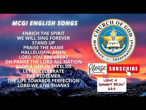 MCGI ENGLISH SONGS - TANGING AWIT