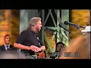 "You Really Got Me" - Barry Gibb [covers The Kinks] Rare video in which Barry Gibb performs "The Kinks" classic with his Epiphone Flamekat limited edition electric guitar. This was filmed at the end of the televised Live By Request tv special/DVD on April 23, 2001. I wish we got to see more of Barry and his brothers great talents than just this grab. | Bee Gees Fan Club Australia