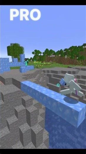 初心者のBridge vs プロのBridge # #マイクラ#マインクラフト #bridge #speedtelly