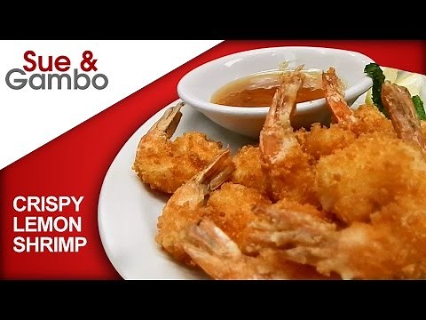 Crispy Lemon Shrimp - Panko Breaded Shrimp with Lemon Sauce