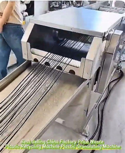 Best Selling China Factory Price Waste Plastic Recycling Machine Plastic Granulating Machine
