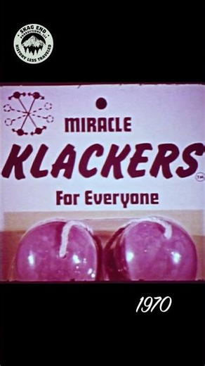 Remember Klackers? The Noisiest Toy of the 70s 😂