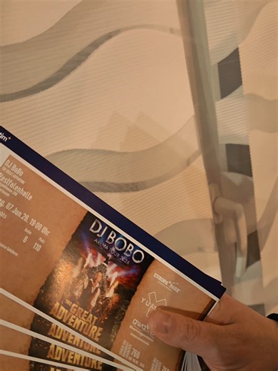 Nächste Woche geht es für mich nach Rust in den Europapark und 4 Konzerten von DJ BoBo