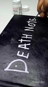 I Created My Own Death Note 😈📓 | Anime Art #shorts #shorts #new #animeart