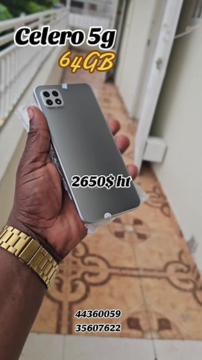 Discover the Sleek Celero 5G Smartphone Features