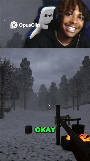 Snowy Forest Encounter Enemy RUSHES ME ! CRAZY GAMEPLAY!