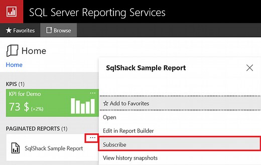 SQL Server Reporting Service Configuration Manager