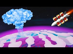 Accidentally Blowing Up A Planet With 1000 Hydrogen Bombs in Astroneer
